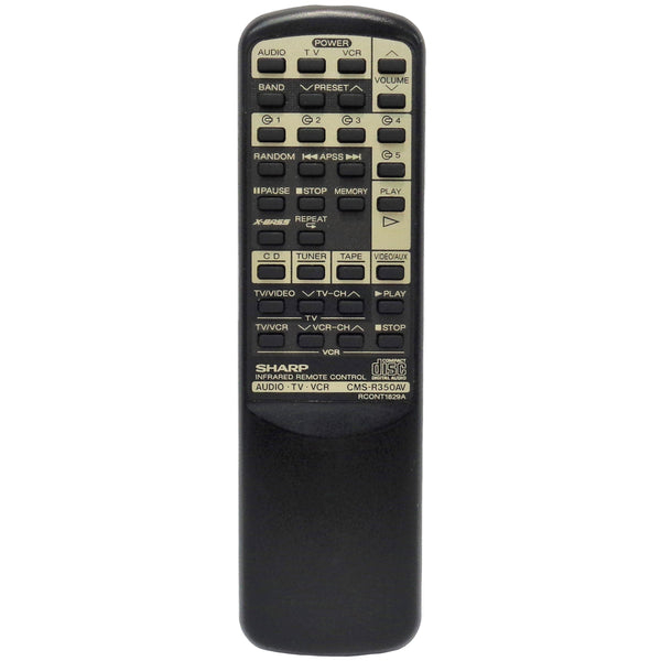 Sharp RCONT1829A Pre-Owned Original Audio System Remote Control