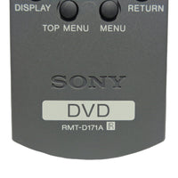 Sony RMT-D171A Pre-Owned DVD Player Remote Control, 1-478-843-11 Factory Original