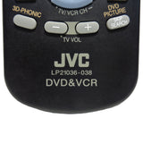 JVC LP21036-038 Pre-Owned Original DVD/VCR Combo Remote Control