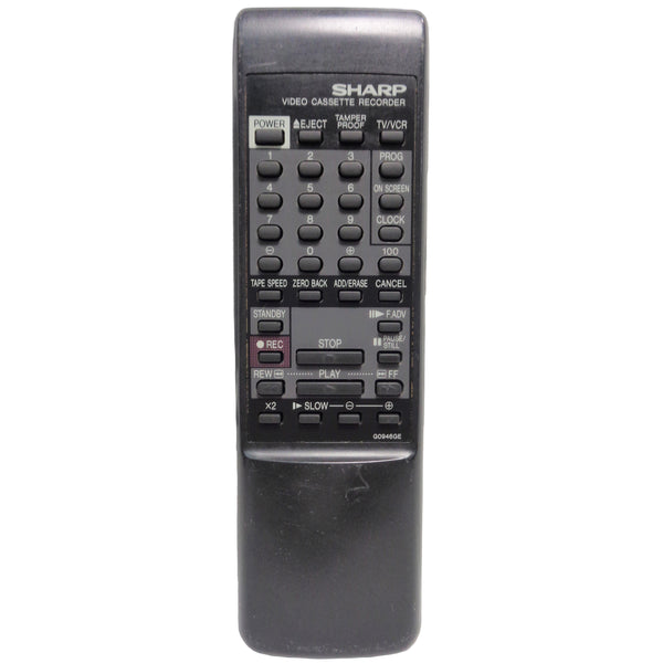 Sharp G0946GE Pre-Owned Factory Original VCR Remote Control