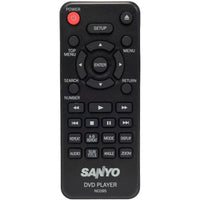 Sanyo NC095 Pre-Owned DVD Player Remote Control, NC095UH Factory Original