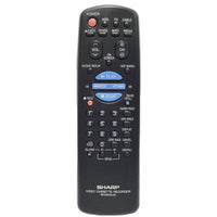 Sharp RRMCG0055AJSA Pre-Owned Factory Original VCR Remote Control