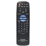 Sharp RRMCG0055AJSA Pre-Owned Factory Original VCR Remote Control