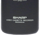 Sharp RRMCG0055AJSA Pre-Owned Factory Original VCR Remote Control