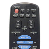 Sharp RRMCG0055AJSA Pre-Owned Factory Original VCR Remote Control