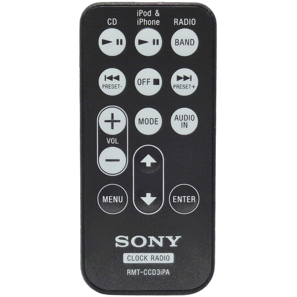 Sony RMT-CCD3iPA Pre-Owned Factory Original Audio System Remote Control