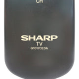 Sharp G1017CESA Pre-Owned Factory Original TV Remote Control