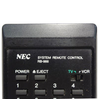 NEC RB-966 Pre-Owned VCR Remote Control, Factory Original