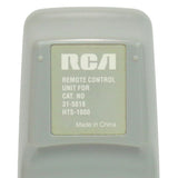 RCA 31-5018 Pre-Owned DVD Home Theater System Remote Control