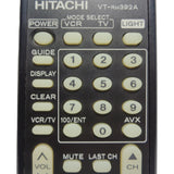 Hitachi VT-RM392A Pre-Owned VCR Remote Control, HL10323 Factory Original