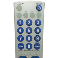 Philips US2-PM4S Pre-Owned Big Button 4 Device Universal Remote Control