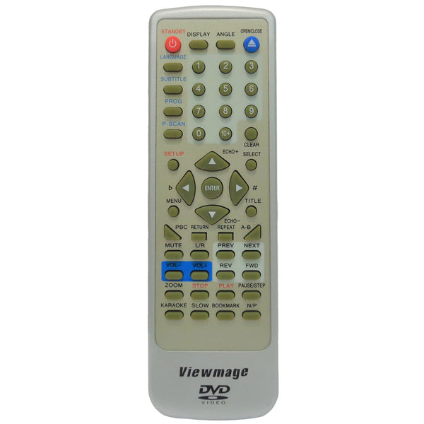 Viewmage 1764-524 Pre-Owned Karaoke DVD Player Remote Control