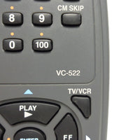 Toshiba VC-522 Pre-Owned VCR Remote Control, BY634675 Factory Original