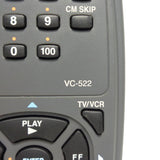 Toshiba VC-522 Pre-Owned VCR Remote Control, BY634675 Factory Original