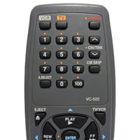 Toshiba VC-522 Pre-Owned VCR Remote Control, BY634675 Factory Original