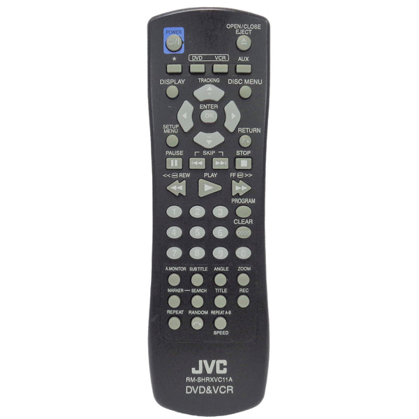 JVC RM-SHRXVC11A Pre-Owned Original DVD/VCR Combo Remote Control