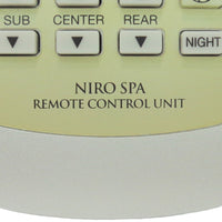 Niro SPA Pre-Owned Surround Sound System Remote Control, Factory Original