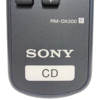 Sony RM-DX200 Pre-Owned Factory Original CD Player Remote Control