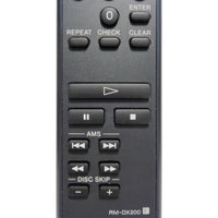 Sony RM-DX200 Pre-Owned Factory Original CD Player Remote Control