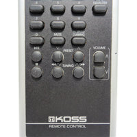 Koss HH979 Pre-Owned Audio System Remote Control, Factory Original