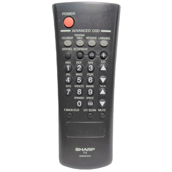 Sharp G0938CESA Pre-Owned Factory Original TV Remote Control