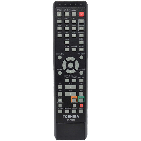 Toshiba SE-R0295 Pre-Owned DVD Recorder VCR Combo Remote Control
