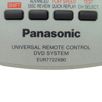 Panasonic EUR7722XB0 Pre-Owned Home Theater System Remote Control, Factory Original