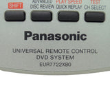 Panasonic EUR7722XB0 Pre-Owned Home Theater System Remote Control, Factory Original