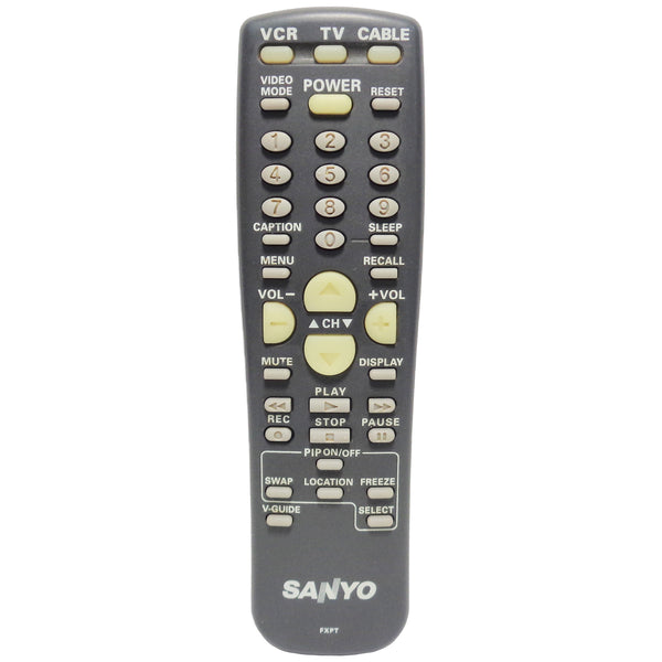 Sanyo FXPT Pre-Owned Factory Original TV Remote Control