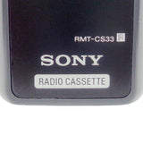 Sony RMT-CS33 Pre-Owned Factory Original Audio System Remote Control