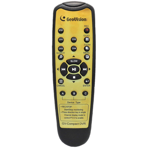 Geovision S012040016 Pre-Owned Factory Original DVR Remote Control