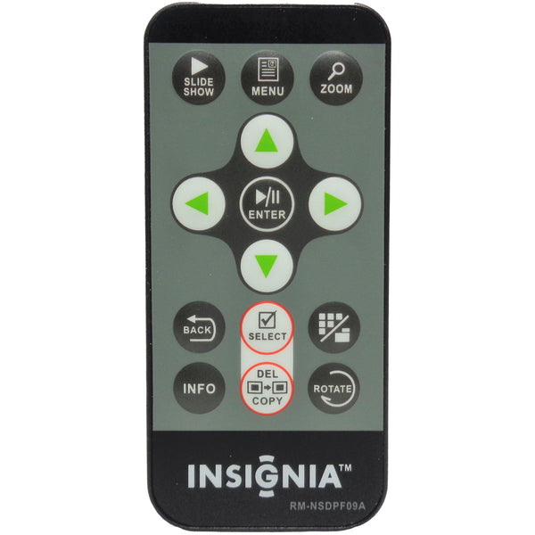 Insignia RM-NSDPF09A Pre-Owned Digital Photo Frame Remote Control, 32-25205 Factory Original