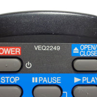 Panasonic VEQ2249 Pre-Owned Factory Original DVD Player Remote Control