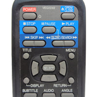 Panasonic VEQ2249 Pre-Owned Factory Original DVD Player Remote Control