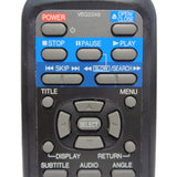 Panasonic VEQ2249 Pre-Owned Factory Original DVD Player Remote Control