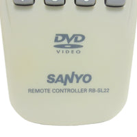 Sanyo RB-SL22 Pre-Owned Factory Original DVD Player Remote Control