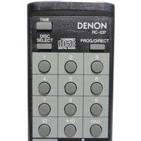 Denon RC-237 Pre-Owned Factory Original CD Player Remote Control
