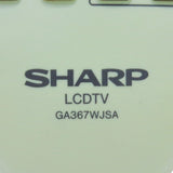 Sharp GA367WJSA Pre-Owned Factory Original TV Remote Control