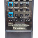 Panasonic EUR64595 Pre-Owned Audio System Remote Control, Factory Original