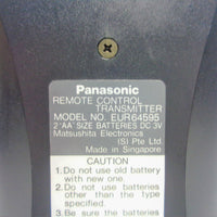 Panasonic EUR64595 Pre-Owned Audio System Remote Control, Factory Original