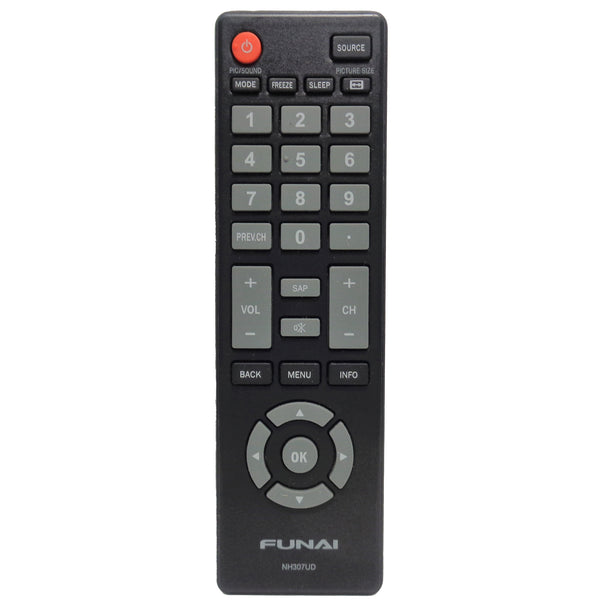 Funai NH307UD Pre-Owned Factory Original TV Remote Control