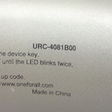 One For All URC-4081 Video Expert Pre-Owned 4 Device Universal Remote Control