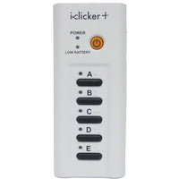 iClicker + RLR15 Pre-Owned Student Response Card Remote Control