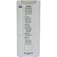 iClicker + RLR15 Pre-Owned Student Response Card Remote Control