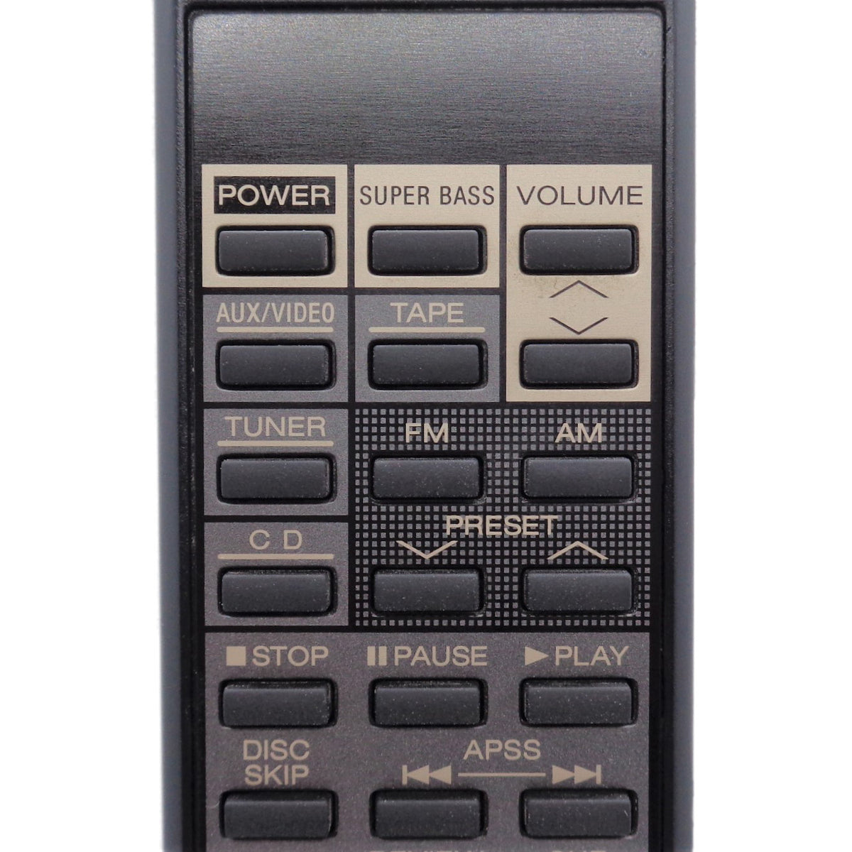 Sharp R-CONT1650A Pre-Owned Original Audio System Remote Control ...