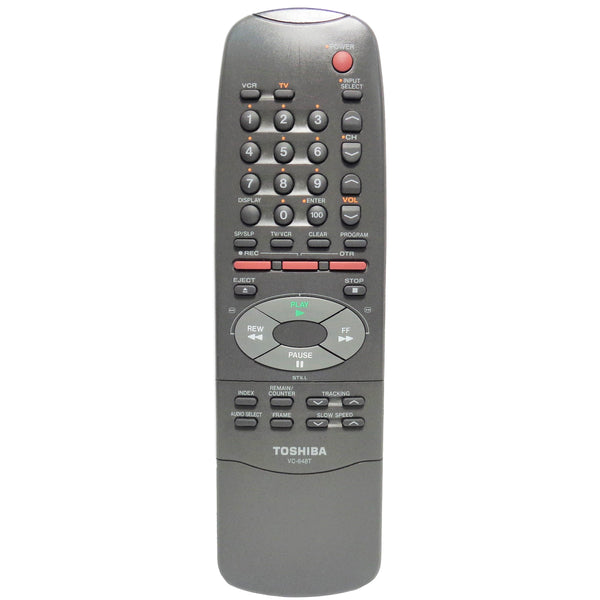 Toshiba VC-648T Pre-Owned Factory Original VCR Remote Control