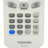 Toshiba SE-R0407 Pre-Owned Factory Original DVD Player Remote Control