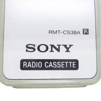 Sony RMT-CS38A Pre-Owned Factory Original Audio System Remote Control