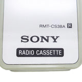 Sony RMT-CS38A Pre-Owned Factory Original Audio System Remote Control