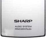 Sharp RRMCG0037SJSA Pre-Owned Original Audio System Remote Control